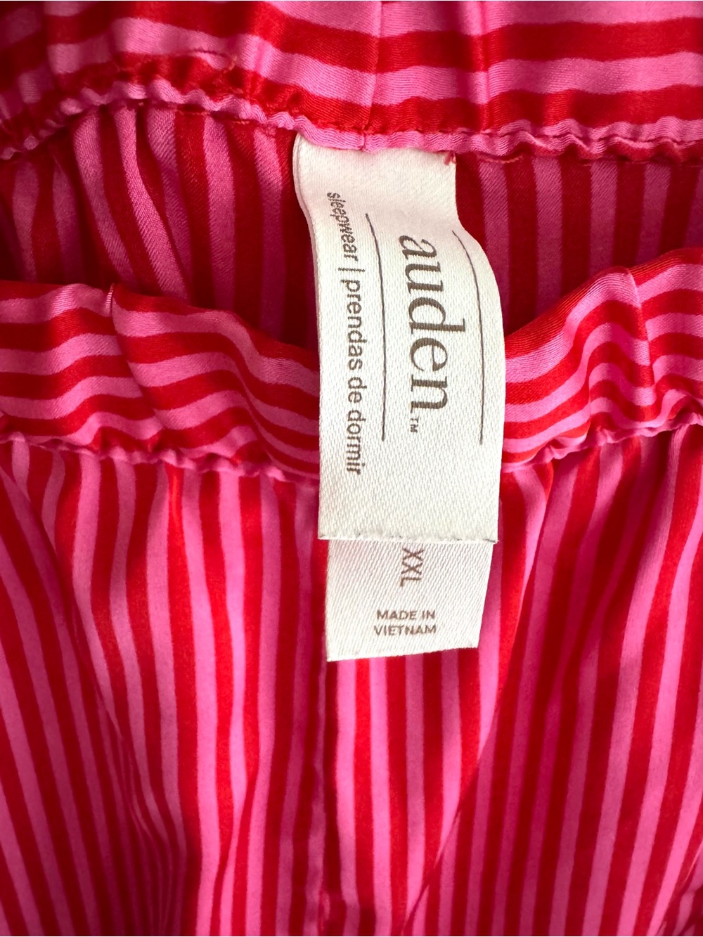 Auden Candy-Striped Pink & Red Button Shirt - Picture 5 of 7
